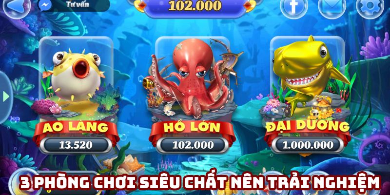 3 phòng chơi siêu chất nên trải nghiệm