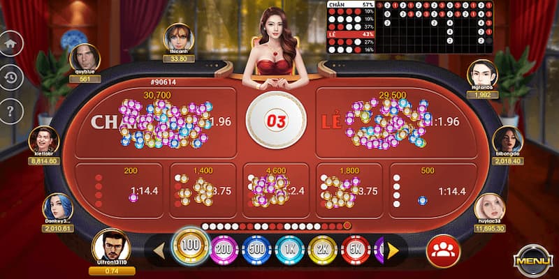 Xóc đĩa là tựa game thu hút người chơi đông đảo tại sảnh casino J88